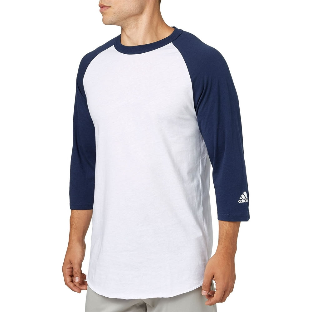 Adidas adidas Adult Triple Stripe ¾ Sleeve Baseball Practice Shirt