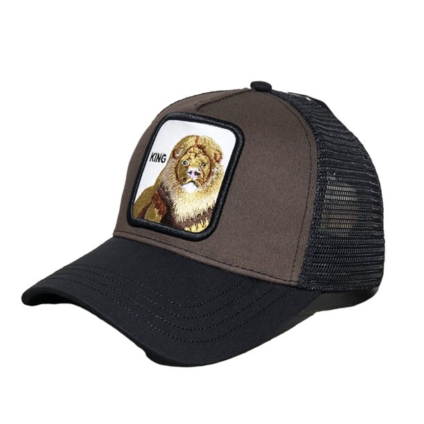 New Original Farm leopard head Summer trucker cap mesh snapback hip hop hats for men embroidery Animal baseball hatadjustable Gao Jinjia LED