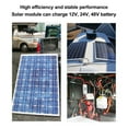 thumbnail image 4 of RV Solar Panel Kit, 250W Anodized Frame Efficient 12V 24V Mono Solar Battery   For RV, 4 of 8