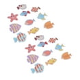 thumbnail image 2 of 2 Sets Nonslip Bathtub Stickers Matte Colorful Fish Self Adhesive Waterproof Mouldproof Safe for Baby Shower, 2 of 14