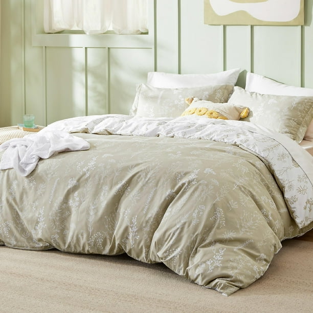 Juego de edredón Bedsure Queen con 1 edredón y 2 fundas de almohada