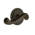 thumbnail image 5 of Grandeur Cirnew_Dd_Na Circulaire Solid Brass Rose Dummy Door Lever Set - Brass, 5 of 6