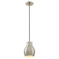 thumbnail image 2 of Nuvo 62-837 - Vessel LED Mini-Pendant; Brushed Nickel Finish, 2 of 2