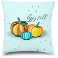 thumbnail image 1 of Awkward Styles Thanksgiving Decorative Pillow Covers Happy Fall Pumpkins Throw Cushion Case, 1 of 2
