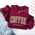 thumbnail image 4 of Retro Fall Coffee Lover Sweatshirt Pumpkin Spice Graphic Cozy Autumn Wear Unisex Made in USA, 4 of 6