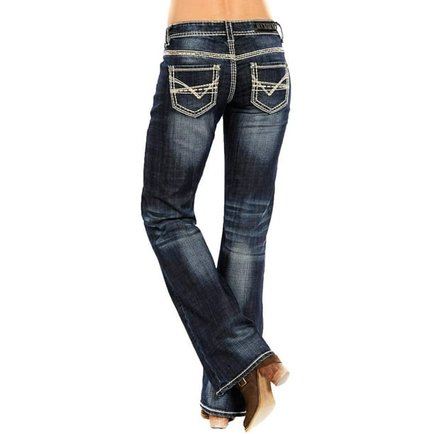 Rock & Roll Denim Girls MEDIUM VINTAGE BOOTCUT JEANS *CLOSE OUT*