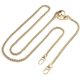 thumbnail image 5 of BRILLAR Cadena de bolso plateada ajustable, 130 cm de largo, ideal para bolsos de hombro y carteras, 5 of 5