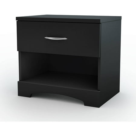 Over 2,800 nightstands great selection & price free shipping on prime eligible orders. south shore soho 1 drawer nightstand black
