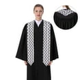thumbnail image 4 of Fuzoiu Seahorses and Hearts Print Graduation Sash,Graduation Stole,Unisex Adult Graduation Stole Shawl 91" Long,for Academic Commencements Shawl-Sharp Corner, 4 of 7
