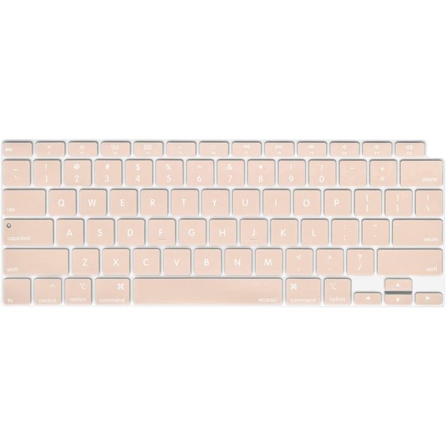 MOSISO Keyboard Cover Only Compatible with MacBook Air 13 inch 2020 Release A2337 M1 A2179 Backlit Magic Keyboard