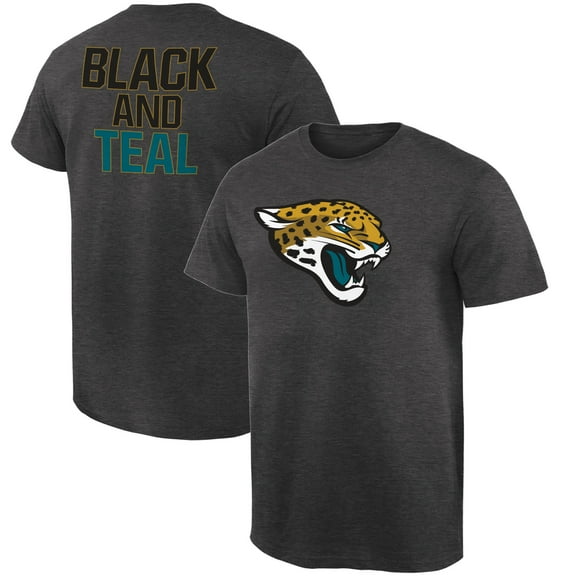 Men's Heathered Gray Jacksonville Jaguars Rally Logo T-Shirt