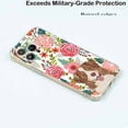 thumbnail image 5 of Flower Jungle Fest Case for iPhone 14 Pro Max,Aesthetic Colourful Floral Pattern Soft TPU Full Cover Case, 5 of 5