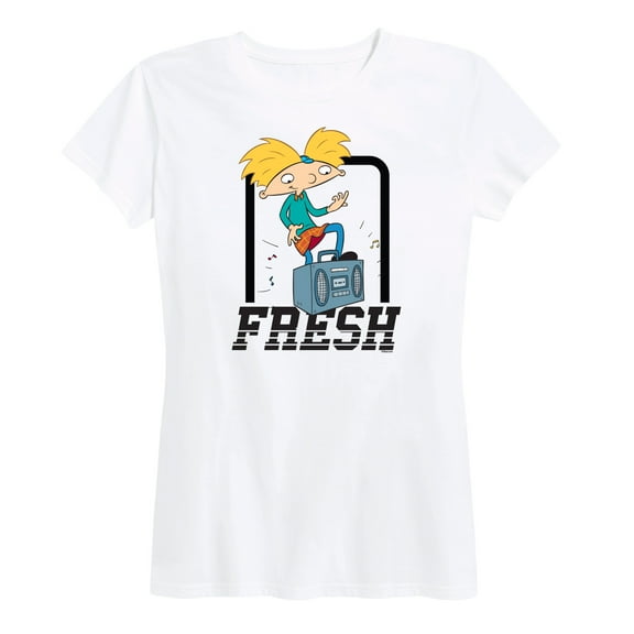 Hey Arnold! - Fresh Arnold - Women's Short Sleeve Graphic T-Shirt