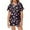 Black, variant on Kids Kids Christmas Pjs Set Printed Silk Pajama Set Short Sleeve 2 Piece Sleepwear Button-Down Christmas Outfit Family Holiday Pajamas 6-7 Years