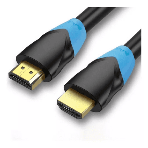 Cable HDMI 5 Metros BLOOSOM HDMI A HDMI Reforzado Full HD 4k Negro/Azul