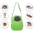 thumbnail image 5 of Pet Backpackspet Backpack Adjustable Straps Pet Front Mesh Backpack Pet Shoulder Bag Breathable Hamster Bagbluem, 5 of 5