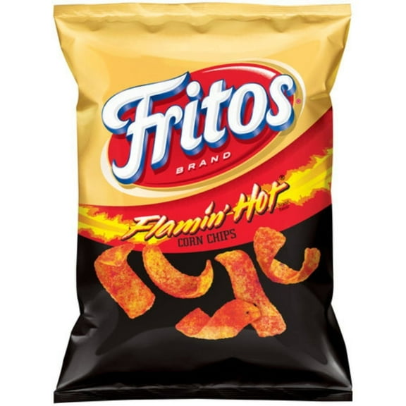 Frito Lay, LJHF, Flamin' Hot, Corn Chips, 9.25oz Bag (Pack of 4)
