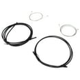 thumbnail image 2 of Bike  Cable And Transmission Cable, Bike Brake Cable Housing Kit Galvanized Wire Core High Carbon Steel Inner Layer Wire Tube  For Small Wheel Bikes Black,Red, 2 of 8