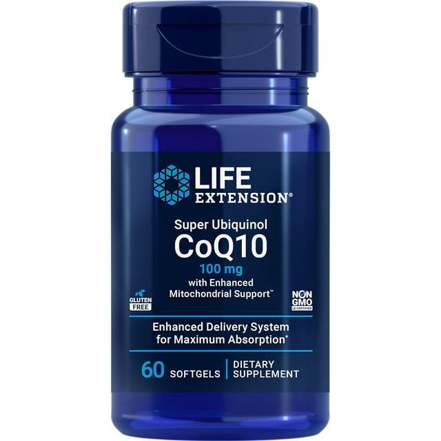 Life Extension | Super Ubiquinol CoQ10, con apoyo mitocondrial mejorado