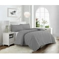 thumbnail image 1 of Swift Home Waffle Square Prewashed Duvet Cover Set, 1 of 3