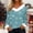 Light blue, variant on Pxiakgy Christmas Sweatshirts for Women White Faux Fur Trim V Neck Shirt Dressy Funny Xmas Tree Snowflake Graphic Tops Christmas Solid Color Plush Collar Plush Cuffs T Shirt Blackish Green L