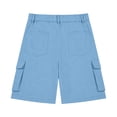 thumbnail image 7 of WOYY Kids School Cargo Shorts Boys Girls Casual High Waisted Uniform Shorts, Sizes 5-15, 7 of 7