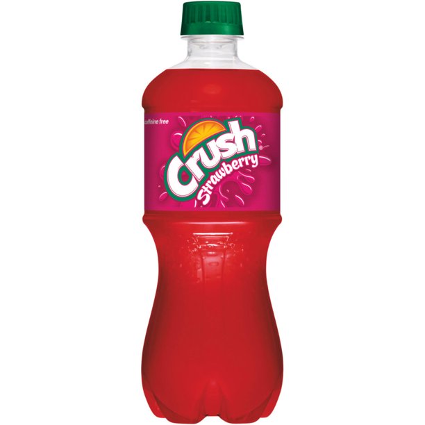 Crush Strawberry oz Soda Bottles Pack Of 10 Walmart Com