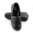 thumbnail image 3 of Laforst Jamie Slip Resistant Slip On Clog Black Leather, 3 of 8