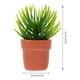 thumbnail image 5 of 10 piezas de plantas en maceta en miniatura, decoración de bonsái para el hogar, simulación de planta en maceta, 5 of 5