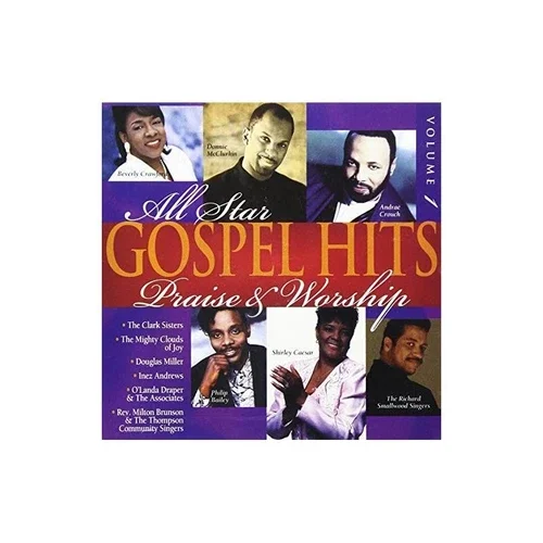 All Star Gospel Hits 1: Praise & Worship - Music CD - 20 - Sold by gmusic