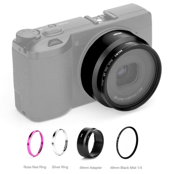 NiSi Black Mist Filter Kit for Ricoh GR3x