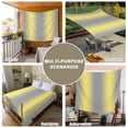thumbnail image 6 of Yellow Grey Stripes Tapestry for Bedroom Wall Hanging Tapestry, Modern Minimalist Solid Gradient Ceiling Backdrop Tapestries Poster Blanket Wall Decor for Teens Room Living Room Dorm 55" x 73", 6 of 8