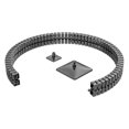 thumbnail image 2 of Cable Management Spine, Desk Cord Organizer Vertebrae, Keeps Power and AV Cords Safe and Organized, Long Modular Wire Management Tray, 2 of 9