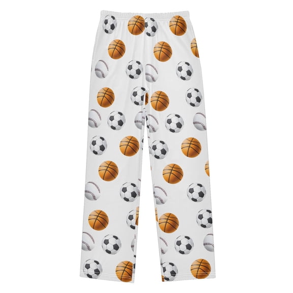 joogoo Basketball Football Baseball Pajama Pants Pj Bottoms Sleepwear Lounge L