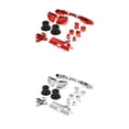 thumbnail image 1 of Kit de Botones Completos de Cromado Rojo Y Plateado para Controlador Schmuck Stueck, 1 of 9