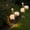 🔥 Pink_New, variant on Dianli Solar Faux Hanging Flower Ball LED Garden Lights, Waterproof Decorative Hanging Globe For Patio Yard Porch, Auto On/Off Landscape Accent Lighting For Outdoor Ambience
