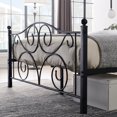 thumbnail image 4 of VECELO 3-piece Bedroom Set, Metal Platform Bed Frame and 2 Nightstand, Full Size, 4 of 7
