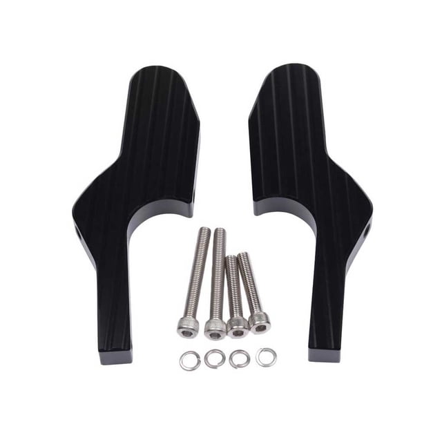 Reposapiés para motocicleta Speravity 2 piezas extendidos pedal actualización Vespa Accesorios negro