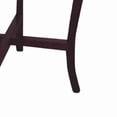 thumbnail image 2 of Saltoro Sherpi Wooden Round Shaped End Table with Flared legs and 1 Drawer, Cherry Brown, 2 of 5