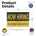 thumbnail image 2 of Now Hiring se Aceptan Aplicaciones Vinyl Decal 18 Inch x 24 Inch Weatherproof Heavy-Duty Adhesive Backing | Spanish Recruitment Sign, Job Opportunities, Professional Display | Made in, 2 of 6