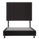 thumbnail image 2 of Box Base Cama Matrimonial + Cabecera Argos Negro, 2 of 7