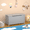Gray, variant on Kids Wooden Toy Box Storage with Safety Hinged Lid for Ages 3+, Large Versatile Uses Wooden Box, Kids Play Room Nursery Organizer for Playroom Organization, Gift for Boys & Girls, Coffee