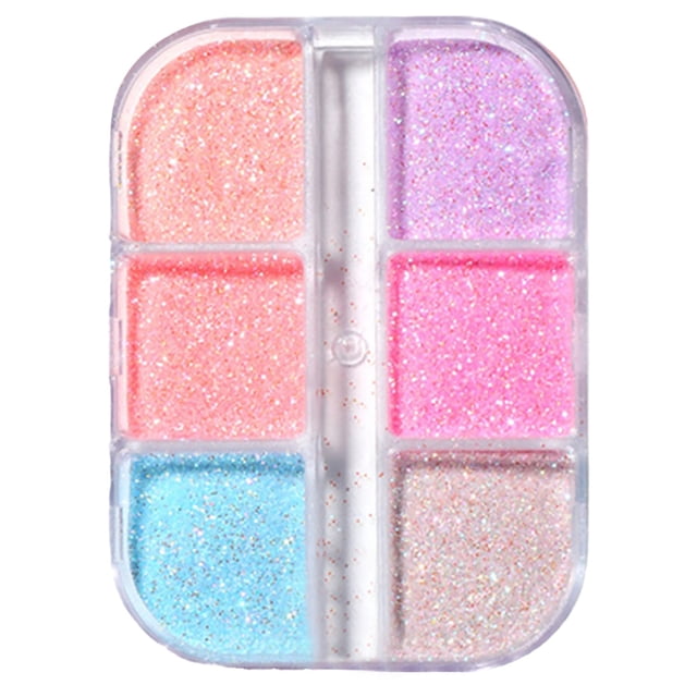 DHARMONAL Luminous Neon Nail Powder Glow In The Dark Luminous Pigment Body Paint for Nails Size 8 Nail Brush Pro Nail Drills for Nails Brush for Nails Dip Nail Remover