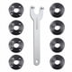 thumbnail image 3 of Juego de Llaves para Amoladora Angular con Tuerca de para Amoladora Angular de 27 Piezas Tuerca de Seguridad de Metal con de 5/8-11 para Piezas de Amoladora, 3 of 5