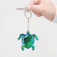 thumbnail image 4 of Cute Turtle Sequin Keychain Set - 5pcs Tortoise Sea Animal Keyring for Ocean Party, Beach Birthday, Baby Shower - Perfect Purse or Backpack Charm, 4 of 4