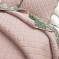 thumbnail image 6 of Floral Cotton Quilt Set - Lightweight, Soft, All-Season - 2-Piece Reversible Scalloped Bedding Set (Twin / Twin XL, Floral Dusk), 6 of 6