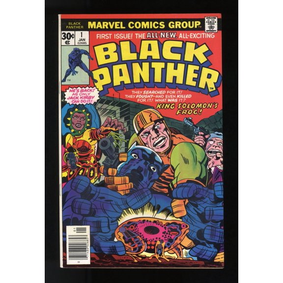 Black Panther (1977) #1 NM- 9.2 1st Solo Title! Kirby Art! Comic Book