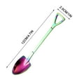 thumbnail image 4 of Wovilon Creative Stainless Steel Shovel Spoon Fork Coffee Spoon Mixing Bar Spoon Dessert Spoon Fork Watermelon Spoon, 4 of 7