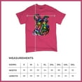 thumbnail image 5 of Tee Hunt My Schnauzer Colors My World T-Shirt Dean Russo Pet Dog Mom Men's Tee, Hot Pink, Medium, 5 of 5