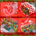 thumbnail image 3 of Bolsas de regalo de Navidad Fuutreo, 50 unidades, copos de nieve, plástico, 14 x 22 cm, 3 of 6